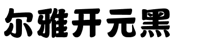 尔雅开元黑