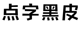 点字黑皮